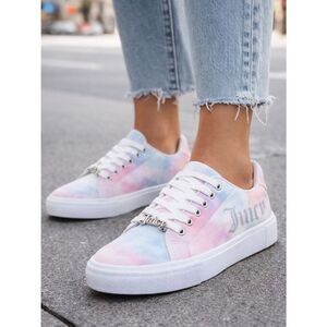 Juicy Couture Pastel Tie-Dye Sneakers